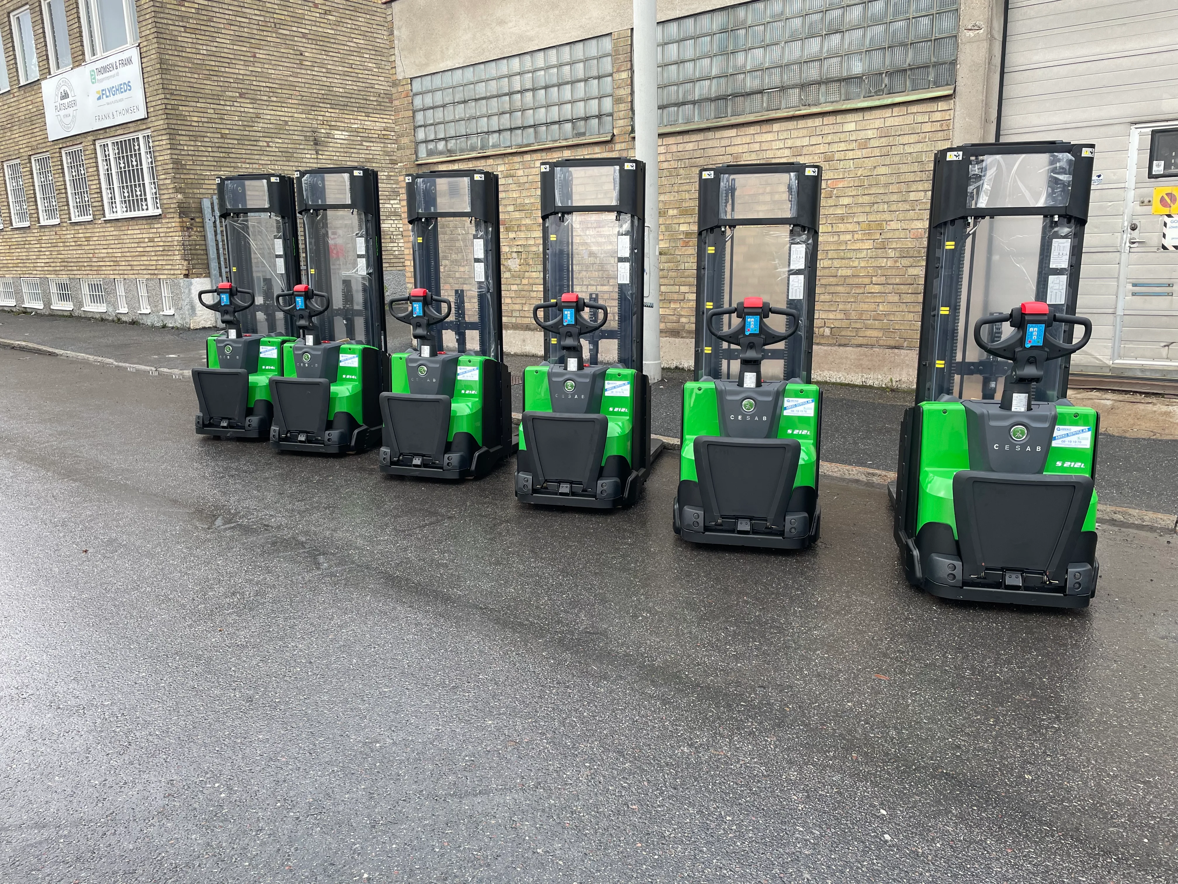 Cesab Ny S212L Ledstaplare lyfthöjd 4150 mm bild 2