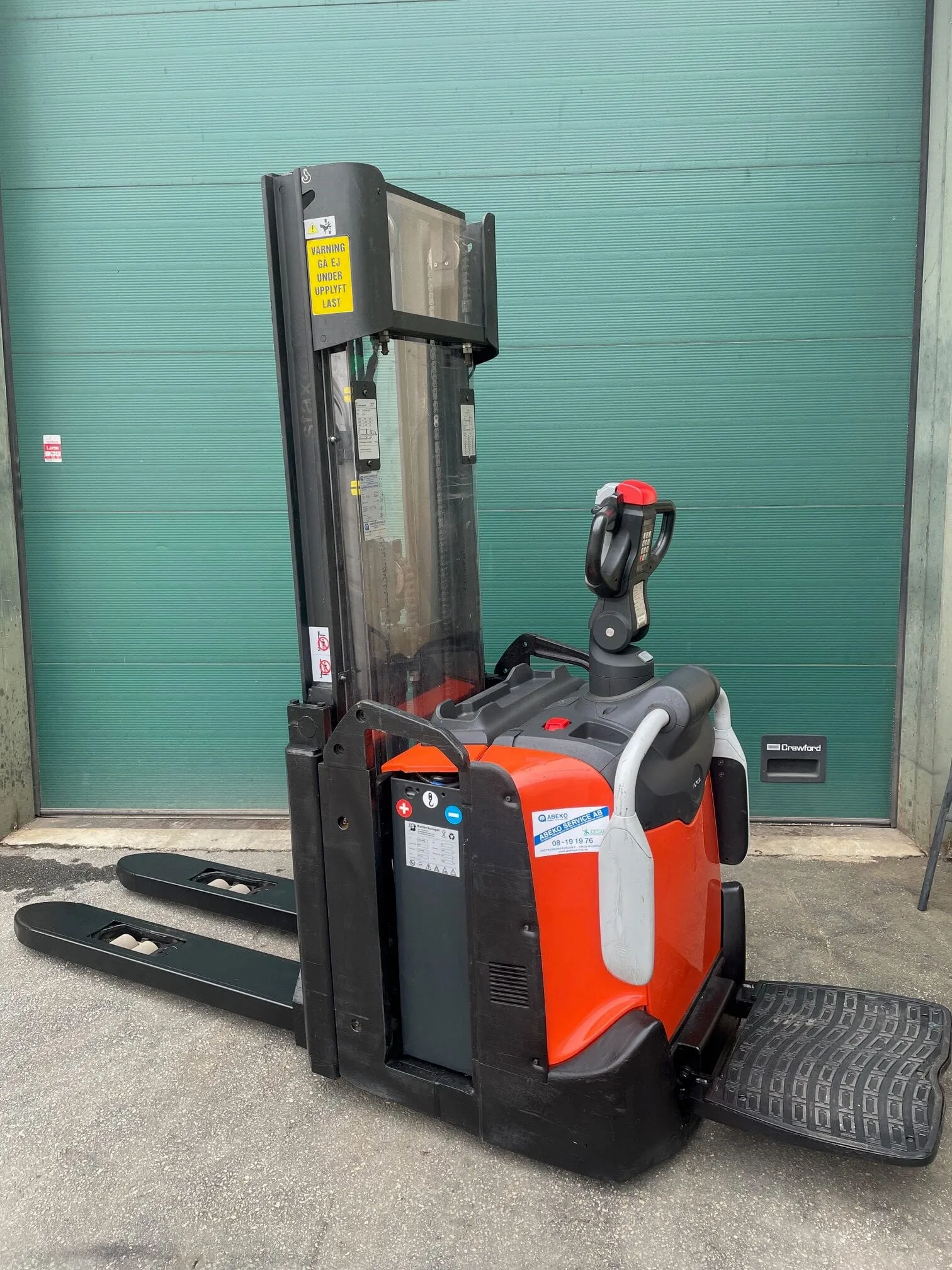 BT SPE120L Ledstaplare lyfthöjd 4150 mm