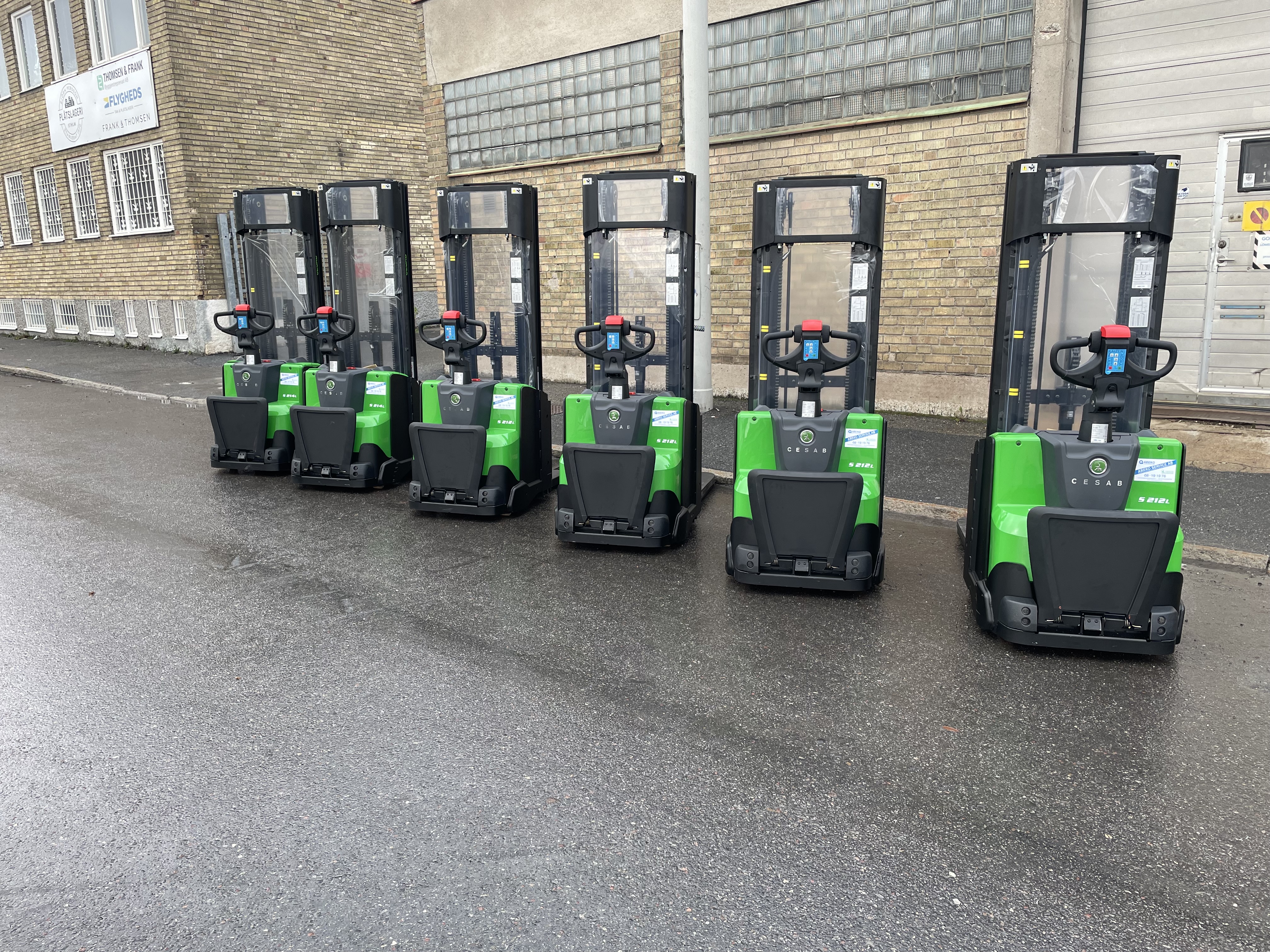 Cesab Ny S212L Ledstaplare lyfthöjd 4150 mm bild 2